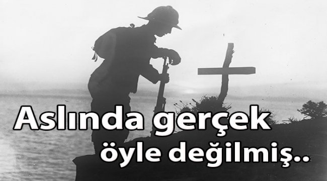 Gerçek öyle değilmiş