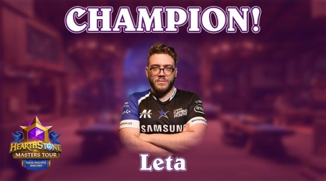 Hearthstone Masters Tour Online: Asya-Pasifik'in şampiyonu belli oldu