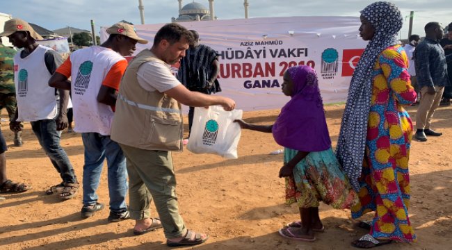 Hüdayi vakfı 40 ülkede kurban kesecek