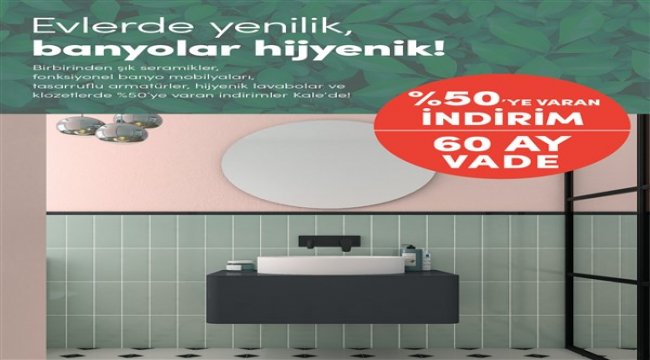 Kaleseramik, sosyal hayatı destek paketlerine ‘yenileme’ kampanyasıyla katılıyor