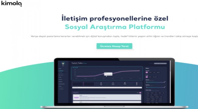 Kimola'dan sosyal araştırma platformu kullanıcılarına 75 dolarlık ücretsiz kullanım imkanı