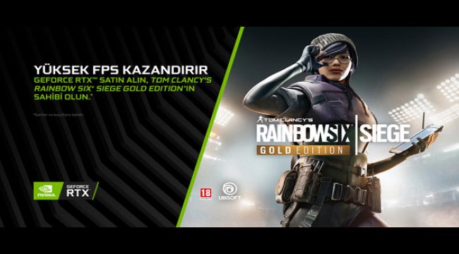 Mega-Hit “Tom Clancy’s Rainbow Six Siege” GeForce RTX ile geliyor!