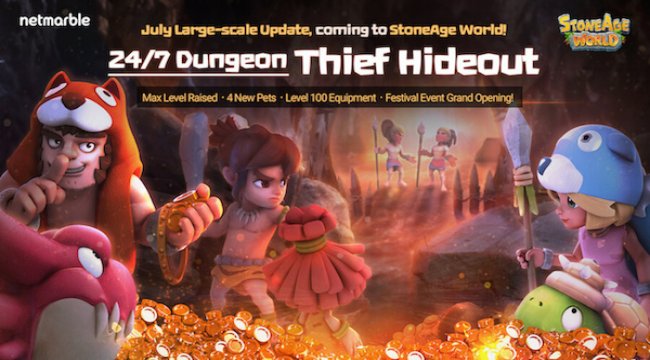StoneAge World’e Yeni Güncellemeyle Birlikte Zindan İçeriği Geliyor