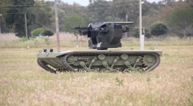 Türkiye’nin ilk insansız mini tankında katmerciler imzası
