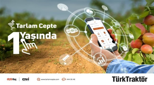 TürkTraktör’ün “Tarlam Cepte” akıllı tarım uygulamasından 20.000 çiftçi yararlanıyor