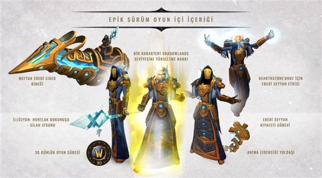 World of Warcraft Shadowlands koleksiyoncu sürümü detayları açıklandı