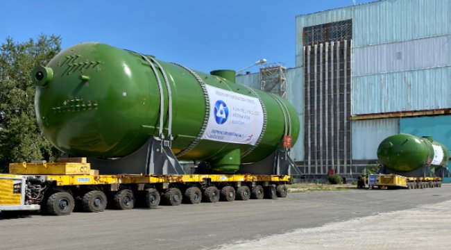 Akkuyu NGS’nin buhar jeneratörlerinin sevkiyatına başlandı