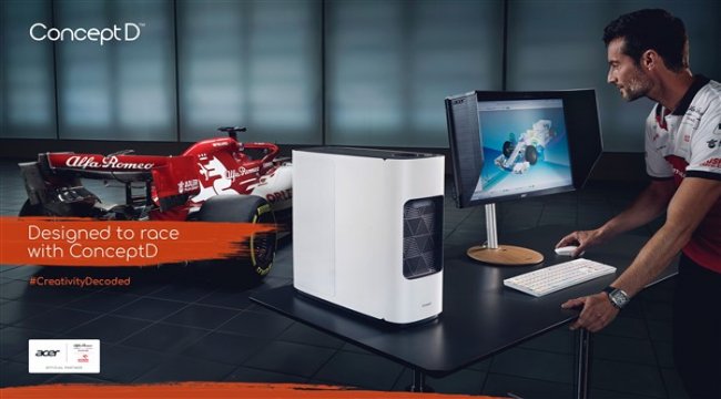 Alfa Romeo Racing ORLEN ve ConceptD için hazırlanan ilk reklam kampanyası bugün başlıyor