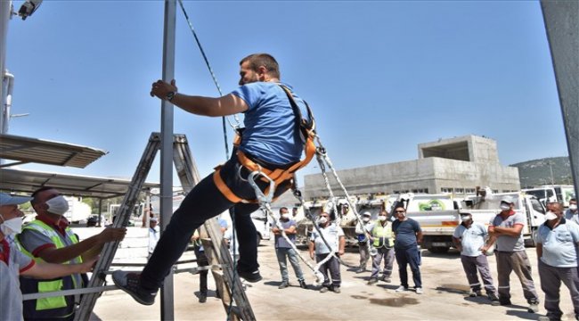 Bornova’da önce iş güvenliği
