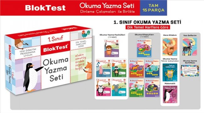 Bu setlerle okuma yazmayı öğrenmek ve öğretmek çok kolay