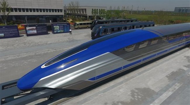 Çin saatte 600 kilometre hıza ulaşabilecek "Maglev" tren geliştirmeyi öngörüyor