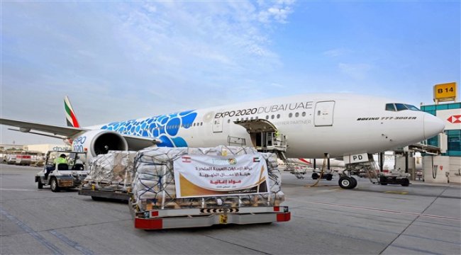 Emirates'ten acil yardım desteği uçuşları