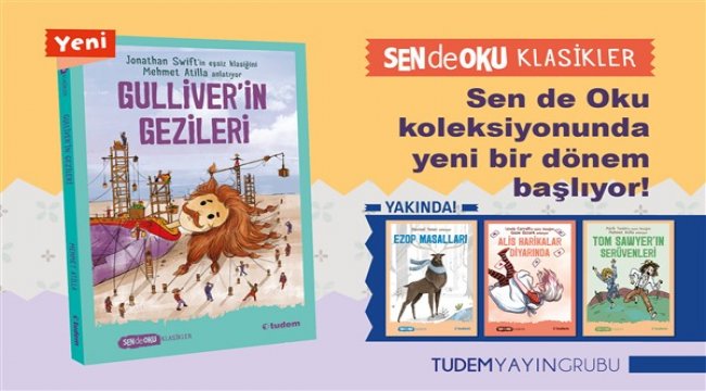 Eşsiz edebiyat klasiklerine "Sen de Oku" dokunuşu