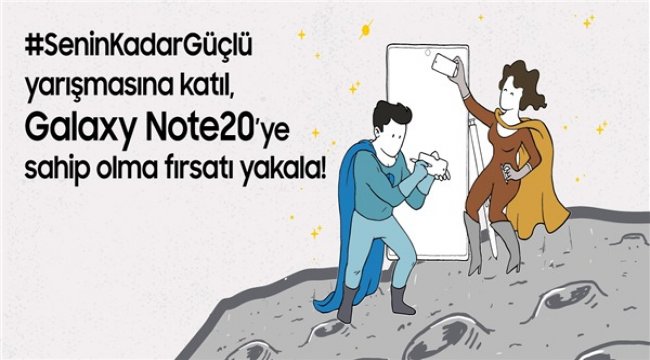 Galaxy Note20 ödüllü Samsung PENUP yarışması tüm hızıyla devam ediyo
