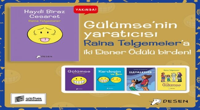Gülümse'nin yaratıcısına iki Eisner Ödülü birden