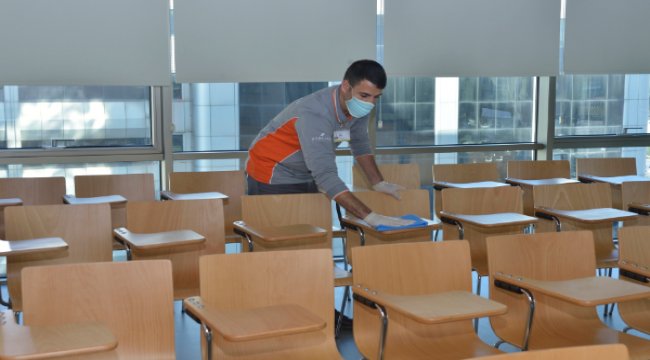 Hijyen çözümleri ile okullar Covid-19’a karşı korunuyor