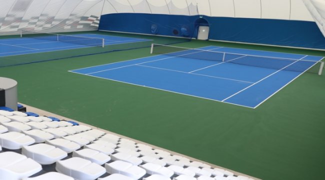 İBB kortları uluslar arası müsabakalara hazır