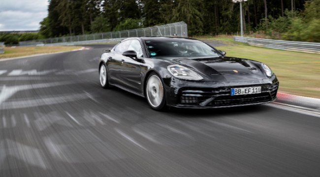 Michelin lastiklerle donatılmış Porsche Panamera’dan ring turu rekoru