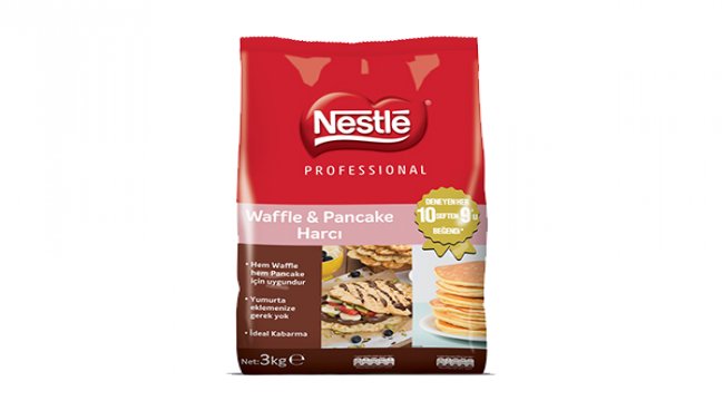 Şeflerin tercihi Nestlé Professional yeni Waffle & Pancake Harcı
