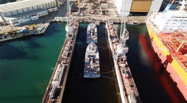 Türk Deniz Kuvvetleri'nin gücüne güç katacak proje teslim ediliyor