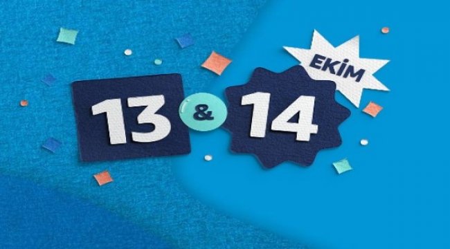 13 ve 14 Ekim’de ilk kez Türkiye’de