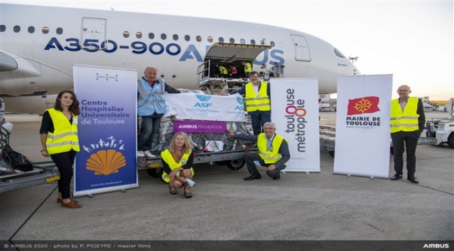 Airbus Foundation, ortakları ile birlikte Beyrut’a insani yardım sağlıyor