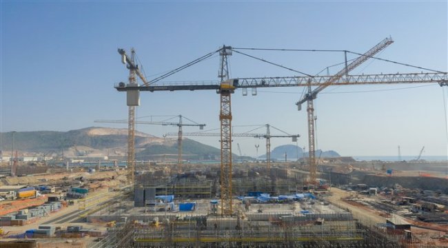 Akkuyu NGS’nin 2. güç ünitesinde iki binanın temel atma çalışmaları tamamlandı