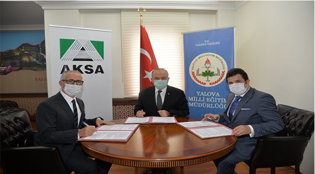 Aksa Akrilik’ten Yalova’ya bir eğitim yatırımı daha