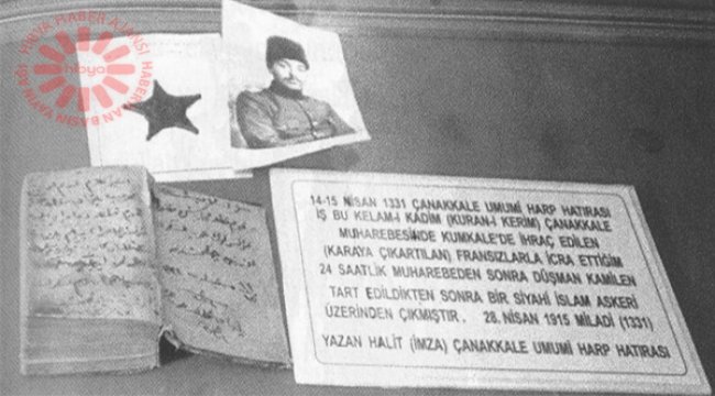 Asırlık savaş mirası kanlı Kur&#039;an&#039;ın kaybolduğu iddiası