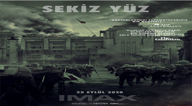 Çin Sineması’nın en yüksek bütçeli filmi sekiz yüz için geri sayım başladı