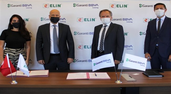 Garanti BBVA Leasing ve Elin Enerji işbirliği protokolü imzaladı