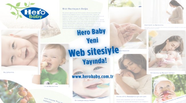 Hero Baby yeni websitesi ile annelerin yayında
