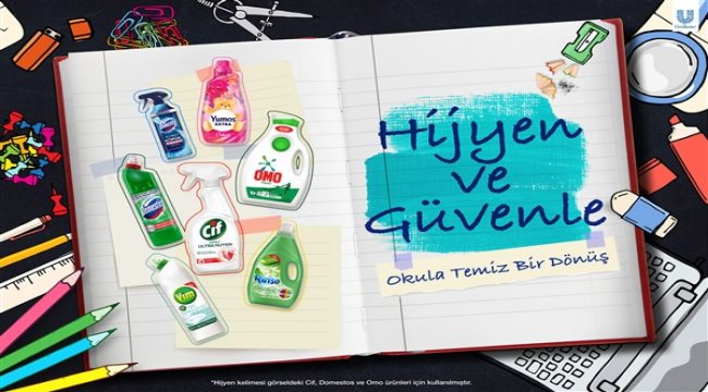 Hijyen ve güvenle okula tertemiz bir başlangıç için çalışıyor