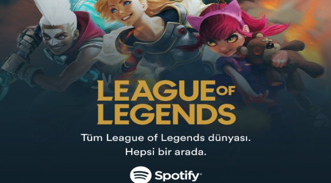 League of Legends worlds anthem take over Spotify’da