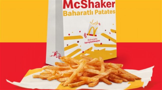 McDonald’s’tan patates keyfini ikiye katlayan lezzet: McShaker