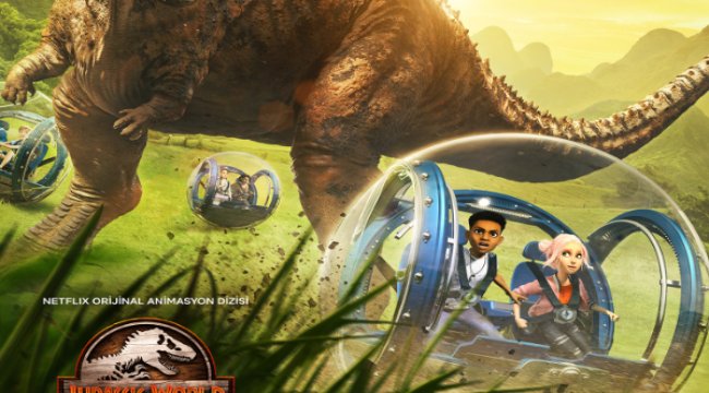 Netflix, Jurassic World Kretase resmi fragmanını paylaştı