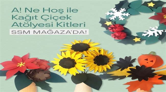 Sakıp Sabancı Müzesi’nden yetişkinler için Kağıt Çiçek Yapım Atölyesi