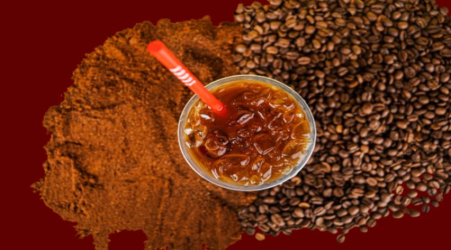 Ses dalgası ile soğuk kahve