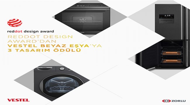 Tasarımın ‘Oscar’ından Vestel’e 3 ödül