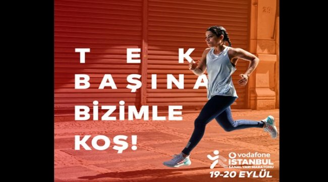 Türkiye’nin ilk sanal yarı maratonu