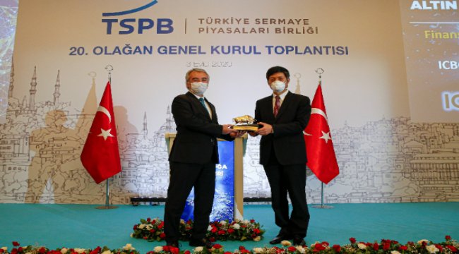 Türkiye Sermaye Piyasaları Birliği’nden liderlik ödülü