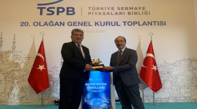 Türkiye Sermaye Piyasaları Birliği'nden ödül