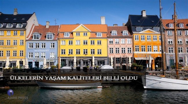 Ülkelerin yaşam kaliteleri belli oldu