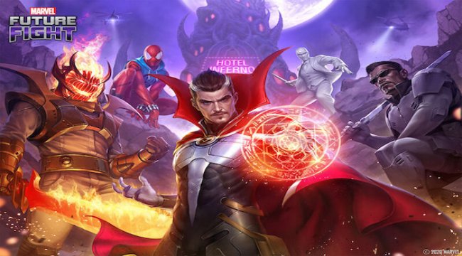 Yeni Marvel Future Fight güncellemesinde Las Vegas’ı kurtarıyor 