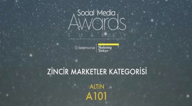 A101’e altın ödül
