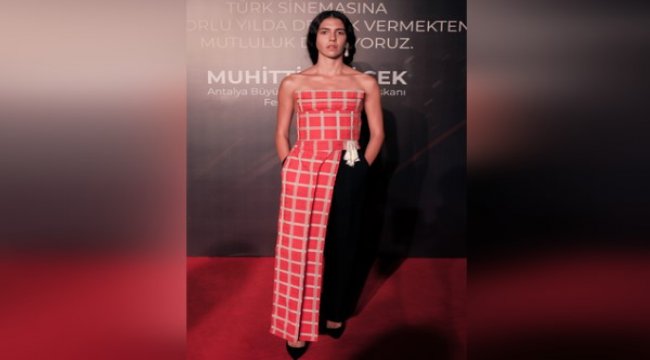 Altın portakal kapanış töreninde ‘Cemre’ etkisi
