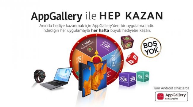 AppGallery ile Hep Kazan Kampanyası hız kesmeden devam ediyor