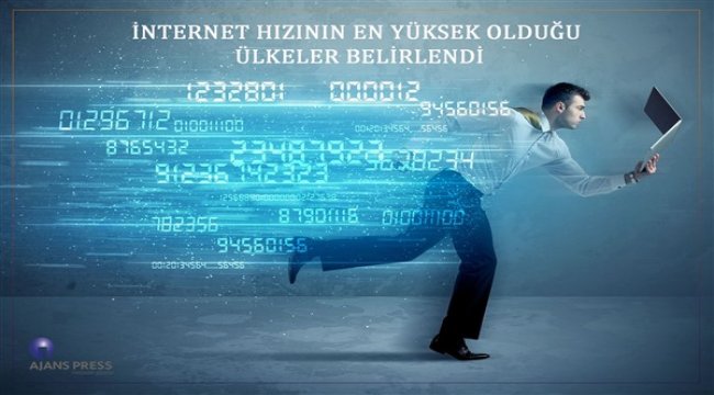 İnternet hızının en yüksek olduğu ülkeler belirlendi