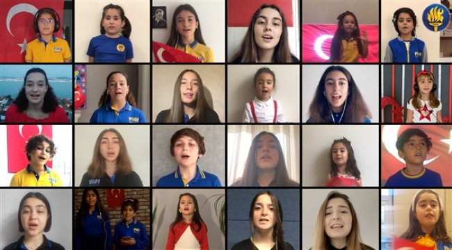 Işıklı öğrenciler, Cumhuriyet Bayramı’nı coşkuyla kutladı