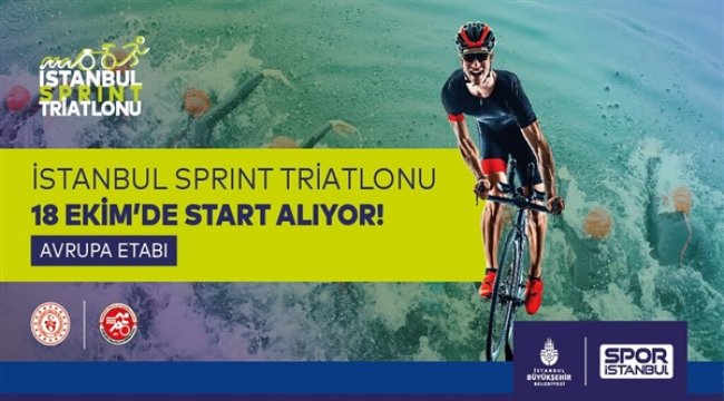 İstanbul Sprint Triatlonu 500 sporcuyu ağırlayacak